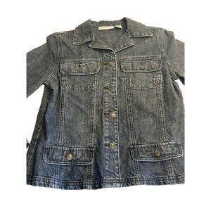 Chadwicks Blue Denim Cotton Trucker Jean Jacket Women's Size 8 Vintage